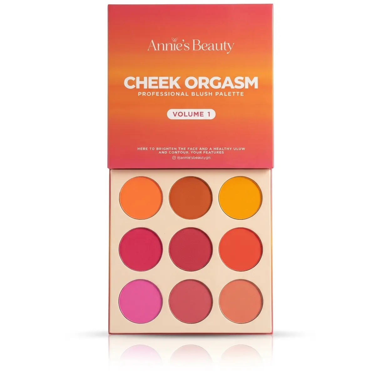 Annie’s Beauty Cheek Orgasm Blush Palette