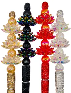 Whimsical Bead Mix - Flower Petals Crystal Toppers Iridescent Ice Cream Cones & Glossy Swirl Beads for DIY Beading Accessories High-Quality Acrylic Pastel Colors