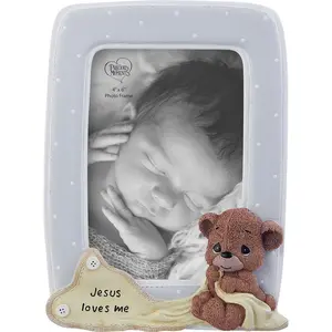 Jesus Loves Me Precious Moment Photo Frame