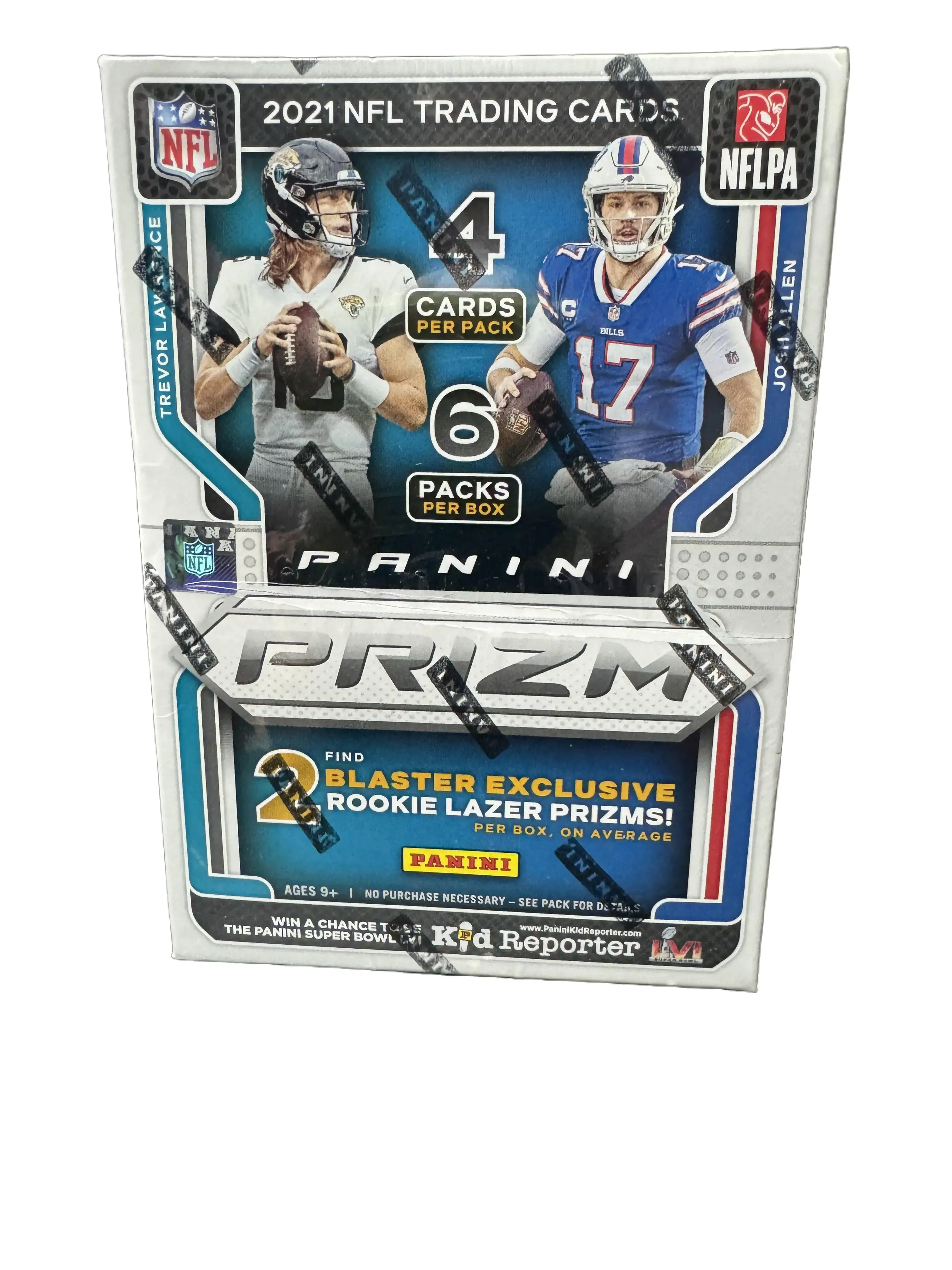2021 PANINI PRIZM FOOTBALL BLASTER BOX (LAZER PRIZMS)