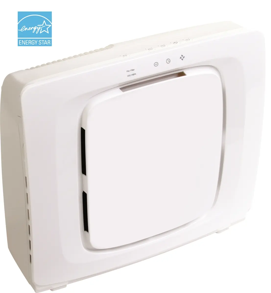 SPT AC-3037A HEPA Air Purifier - 74W, 3-Stage Filter Assembly, LED Display, Ionizer, Low Noise, 12 lbs, 120V Household Air Cleaner, Allergy Relief, CADR Smoke: 153, 9-Hour Off Timer, Odor Removal