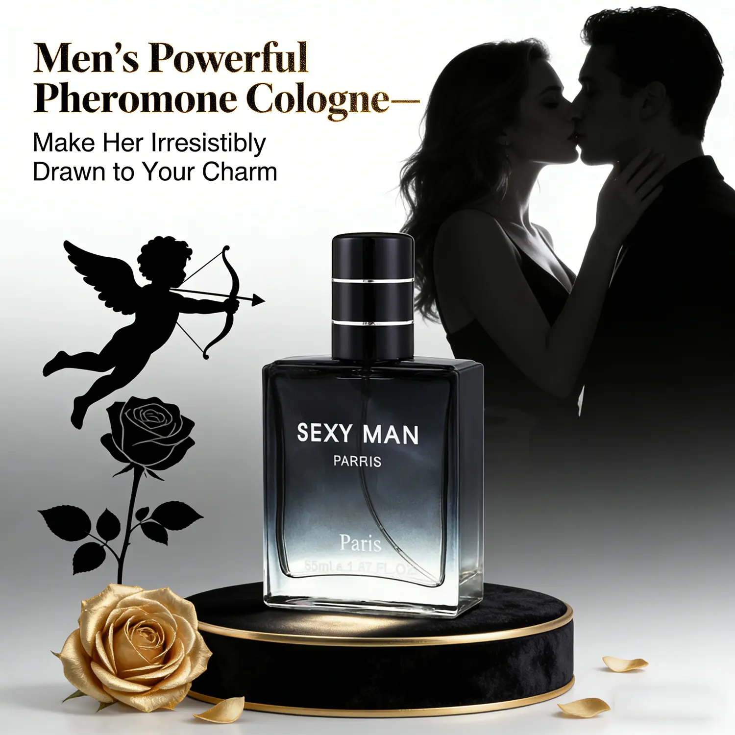 Pheromone Cologne for Men, Enhances Connection with a Citrus Woody Scent - Thoughtful Valentine's Day Gift Fragrance, Valentine Gifts, Smelling Good, Thoughtful Gift
