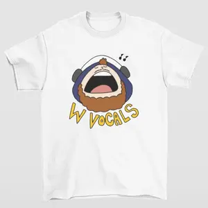 W Vocals Caseoh Funny Streamer Viral Meme Singing Humor Graphic T-Shirt