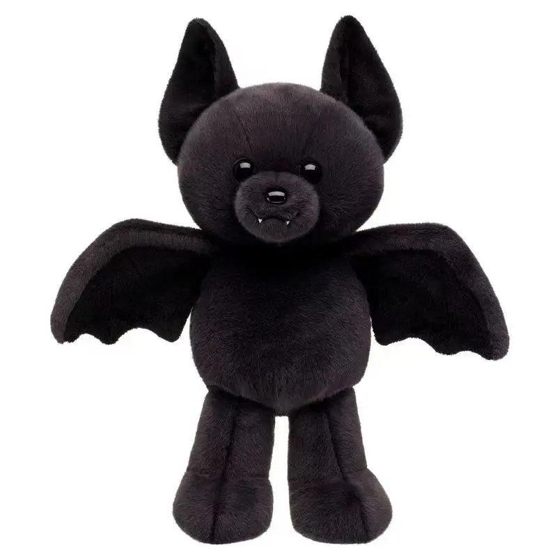 Halloween Bat Plush, Black Bat Stuffed Animal, Soft Plush Toy, Cute Bat Doll, Halloween Decorations, Fall Decor, Holiday Gift