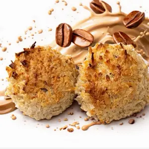 Cocada capuchina coconut with coffee cream