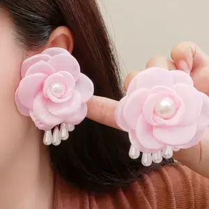Floral earrings
