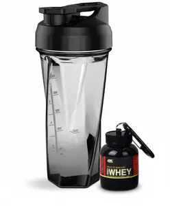 2.0 Vortex Blender Shaker Bottle Holds upto28oz | No Blending Ball or Whisk | | Portable Pre Workout Whey Protein Drink Shaker Cup | Mixes Cocktails Smoothies Shakes | Top Rack Safe