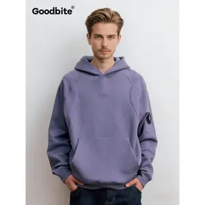 Goodbite Men's LED Screen Patch Anti-Static Fleece Warm Hoodie, Long Sleeve Raglan Pullover Tops with Kangaroo Pocket, Removable Expressive Display Badge, 6-8℃ Thermal Rise, Shake-to-Change Icons, Star-Letter Print Tech Fabric Sports Outerwear