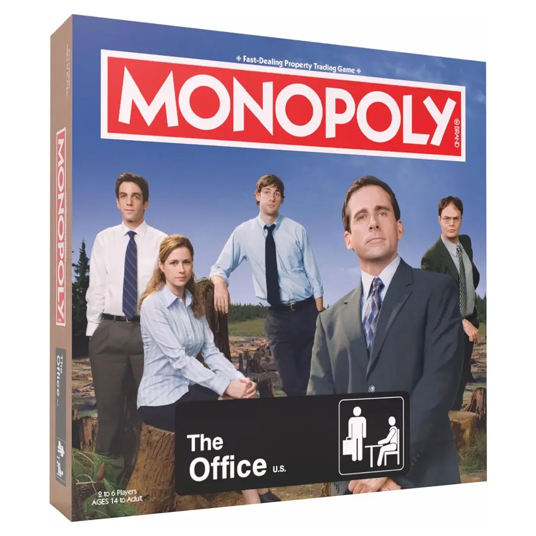 Hasbro Monopoly: The Office Board Game – Family-Focused Strategy & Fun Tabletop Option for Party Play, Tabletop Games, Fun Board Games