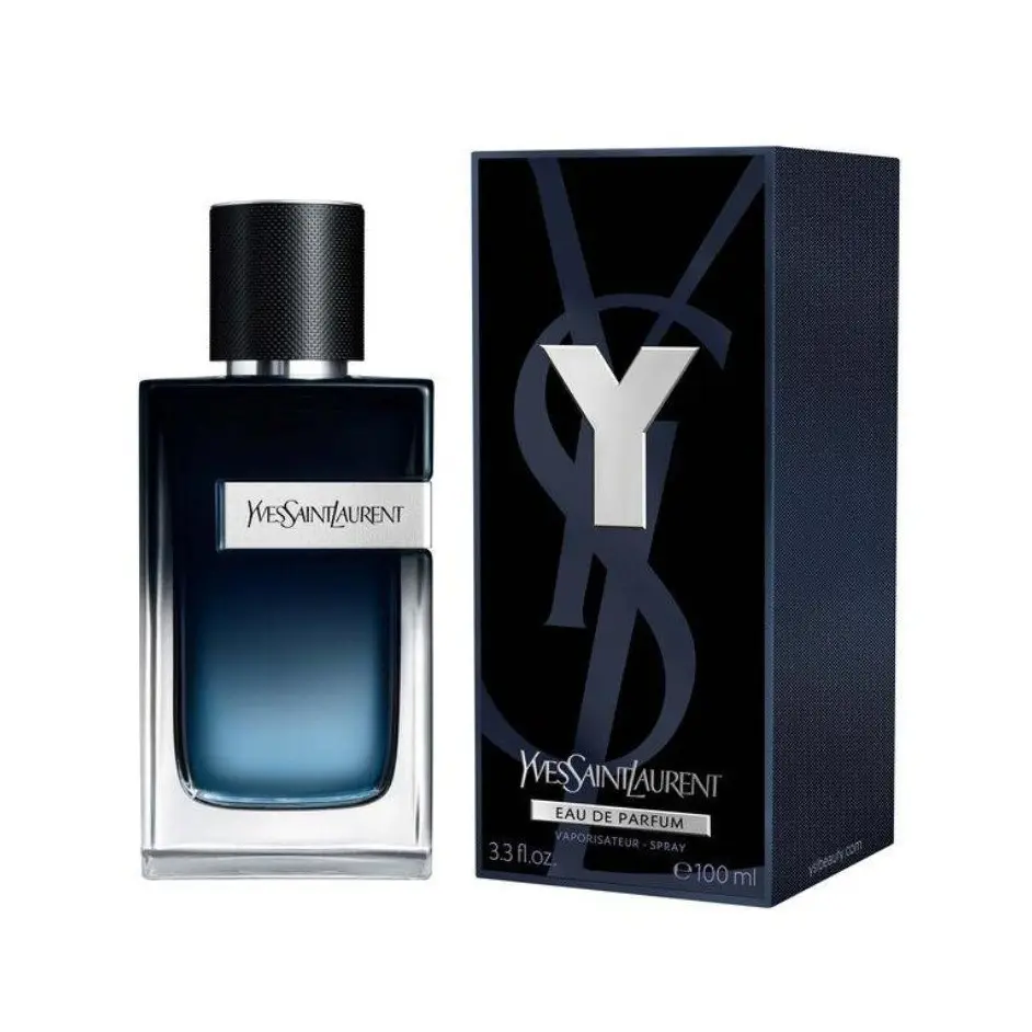 Yves Saint Laurent Y Eau de Parfum Refillable Spray for Men (2.5-2.9 fl oz) – Woody Aromatic Cologne, Fresh Scent with Bergamot, Sage, Cedarwood, Long-Lasting Designer Fragrance for Adults, All Seasons, Gifts for Him, 2 To 2.9 Fl Oz