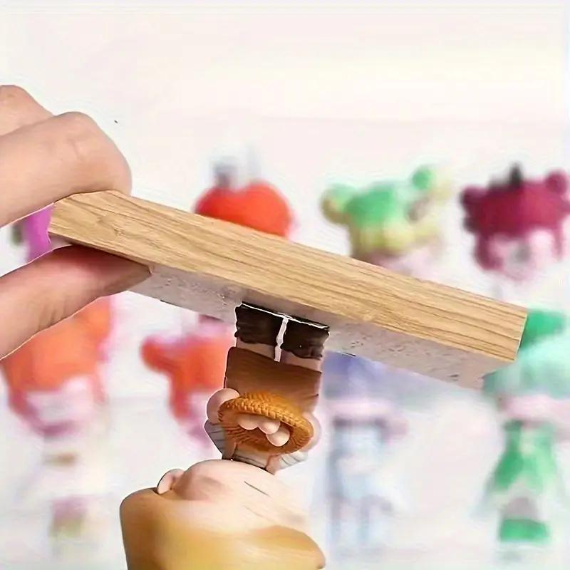 24 Pcs Little Jesus Figures Free 50 Pcs double sided tape, Mini Jesus Figurines in Bulk, Multicolor Tiny Jesus Figures, Miniature Figurines to Hide and  Seek Religious Party Favors Sunday School Baptism Gifts Egg Stuffers (Lively Colors)