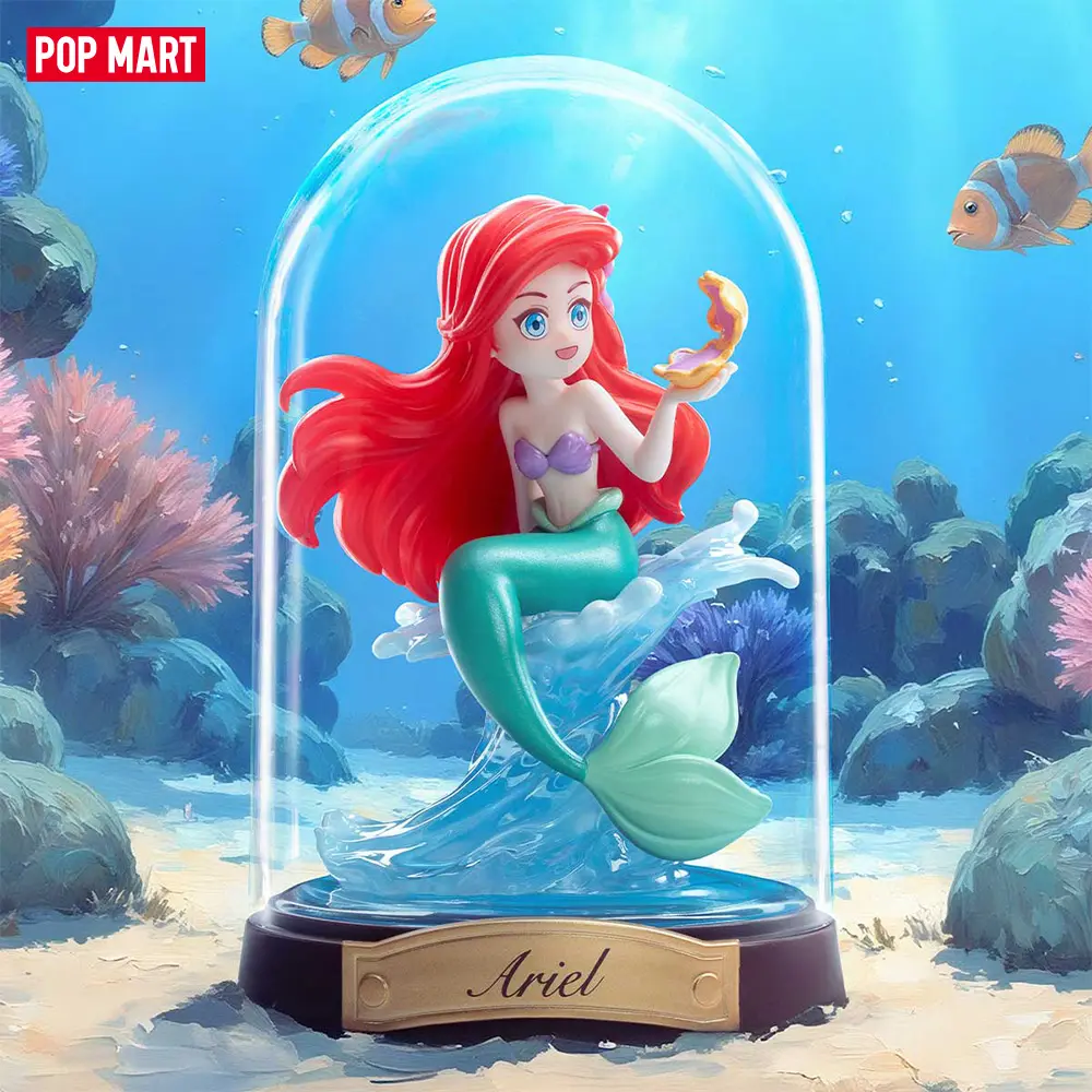 POP MART Disney Princess Create Your World Series Figures,summerwins