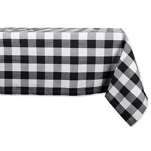 Design Imports Buffalo Check Tablecloth - 60" x 84"