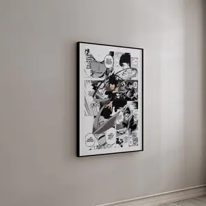 Manga Poster - 'Eraser Head' Shoto Aizawa - Curated Manga Panels