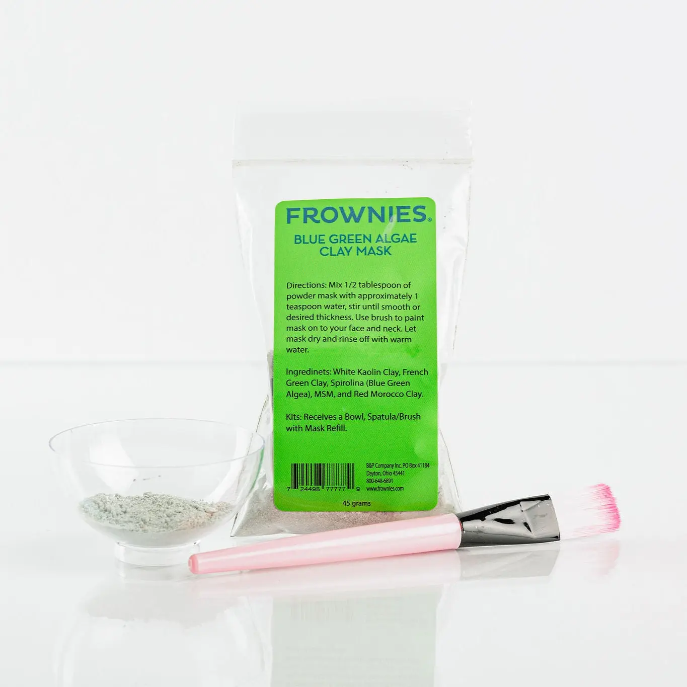 Blue Green Algae Clay Masks
