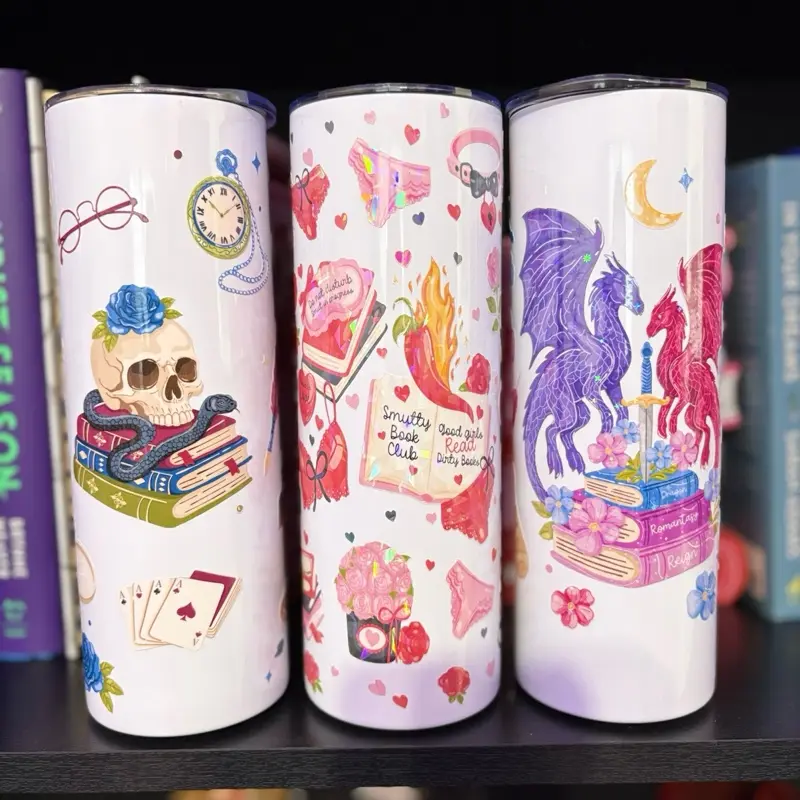Bookish Tumblers 20oz Book Theme