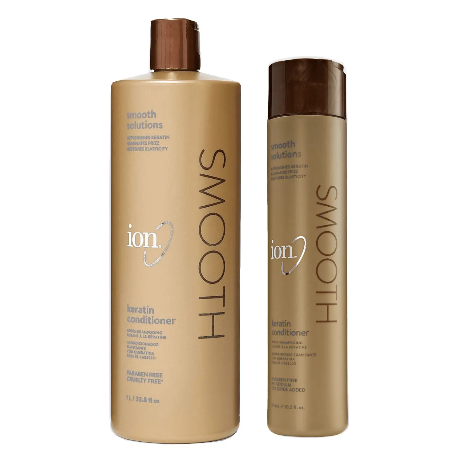 ion Keratin Smoothing Conditioner, Hydrating Anti-Frizz Moisturizer for Repair and Easier Blow-Drys, For Color & Chemically Treated Hair, Frizz Control, Smoother