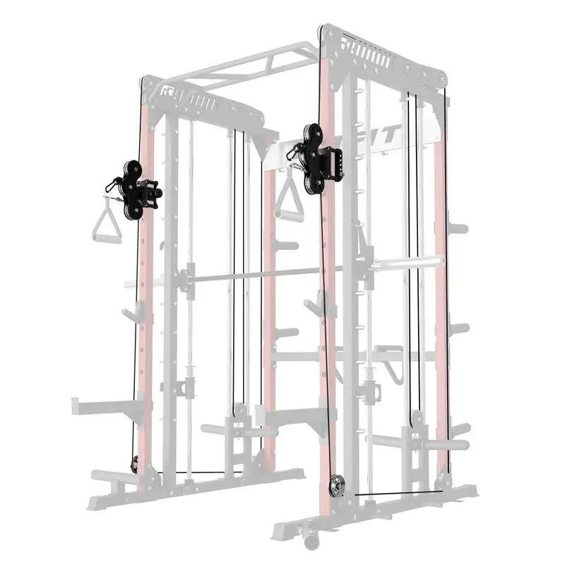RITFIT RTM1 Dual Ratio Kit for M1 Pro, Steel Pulley System Upgrade with Switchable 1:1 & 2:1 Ratio, Bolt-on Quick-Swap Accessory for Home Gym Strength Workouts, Fitness Equipment Accessories, Strength Workout Equipment