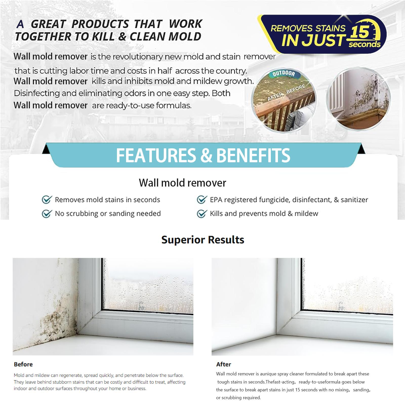 【Liapu】-Highly Effective Mould Removal Spray - Prevents Mould Regrowth