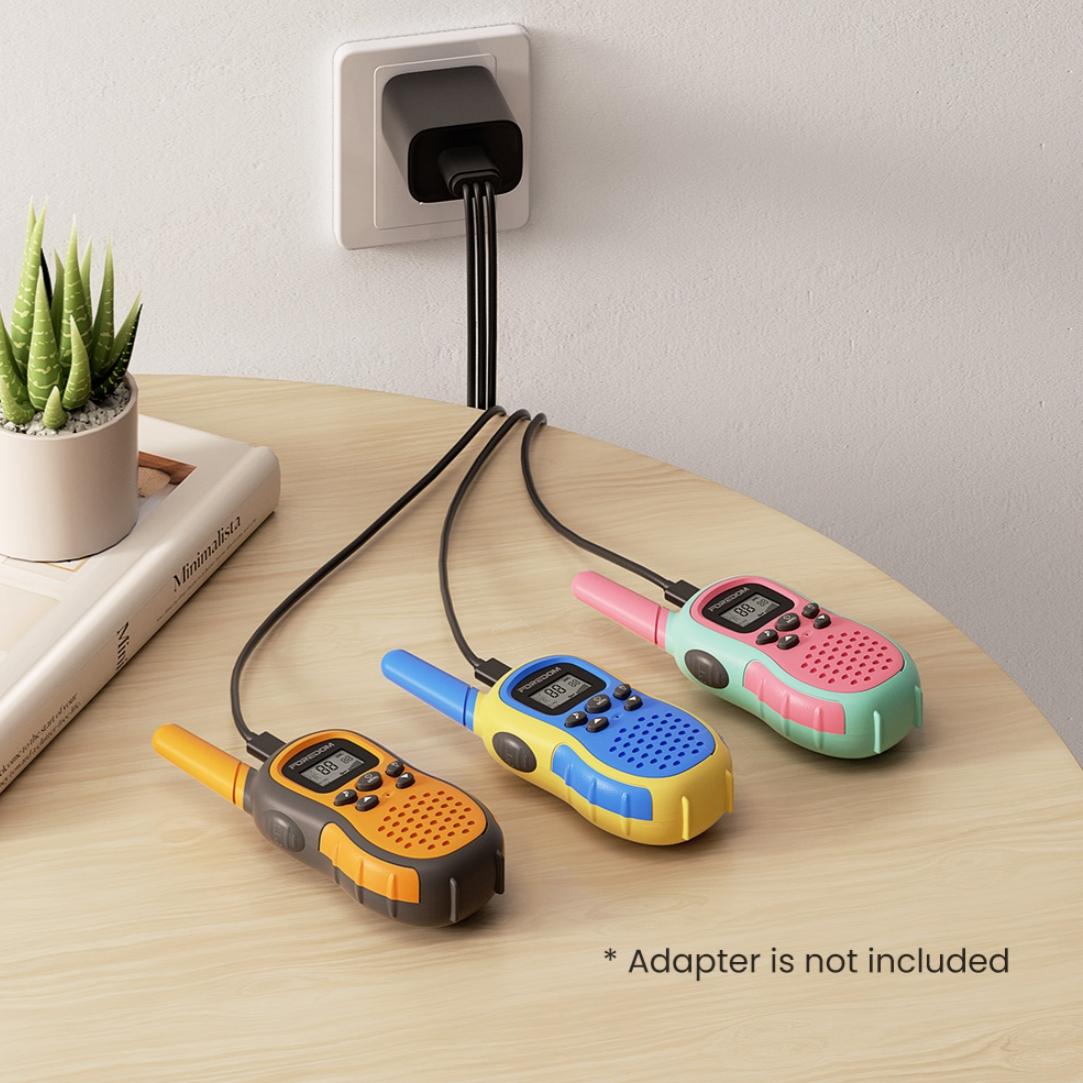 FOREDOM Kids Walkie Talkies FD666 Outdoorfun Toy Walkie Talkies Long Range for Boys & Girls Age 3+