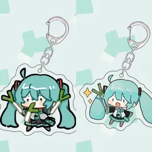 Hatsune Miku Keychains, Miku Vocaloid Character Acrylic Keychains, Cute, Durable, And Perfect For Bags, Keys, Or Gifts. Great For Daily Use Or As Thoughtful Little Gifts For Your Friends And Yourself.