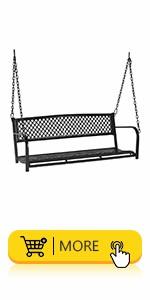VINGLI Heavy Duty 660 LBS Wooden Swing Frame with Extra Bottom Connection Board, Upgraded A-Frame Porch Swing Bench Stand for Indoor & Outdoor (Rustic) VINGLI Heavy Duty 660 LBS Wooden Swing Frame with Extra Bottom Connection Board, Upgraded A-Frame Porch Swing Bench Stand for Indoor & Outdoor (Rustic)