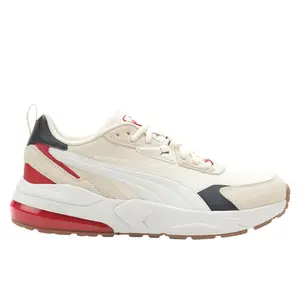 PUMA Mens Vis2k Suede 2.0 Lace Up Sneakers Shoes Casual - White