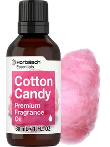Horbäach Cotton Candy Fragrance Oil | 1 fl oz (30ml) | Premium Grade | for Diffusers, Candle and Soap Making, Aroma Spray, DIY Projects & More