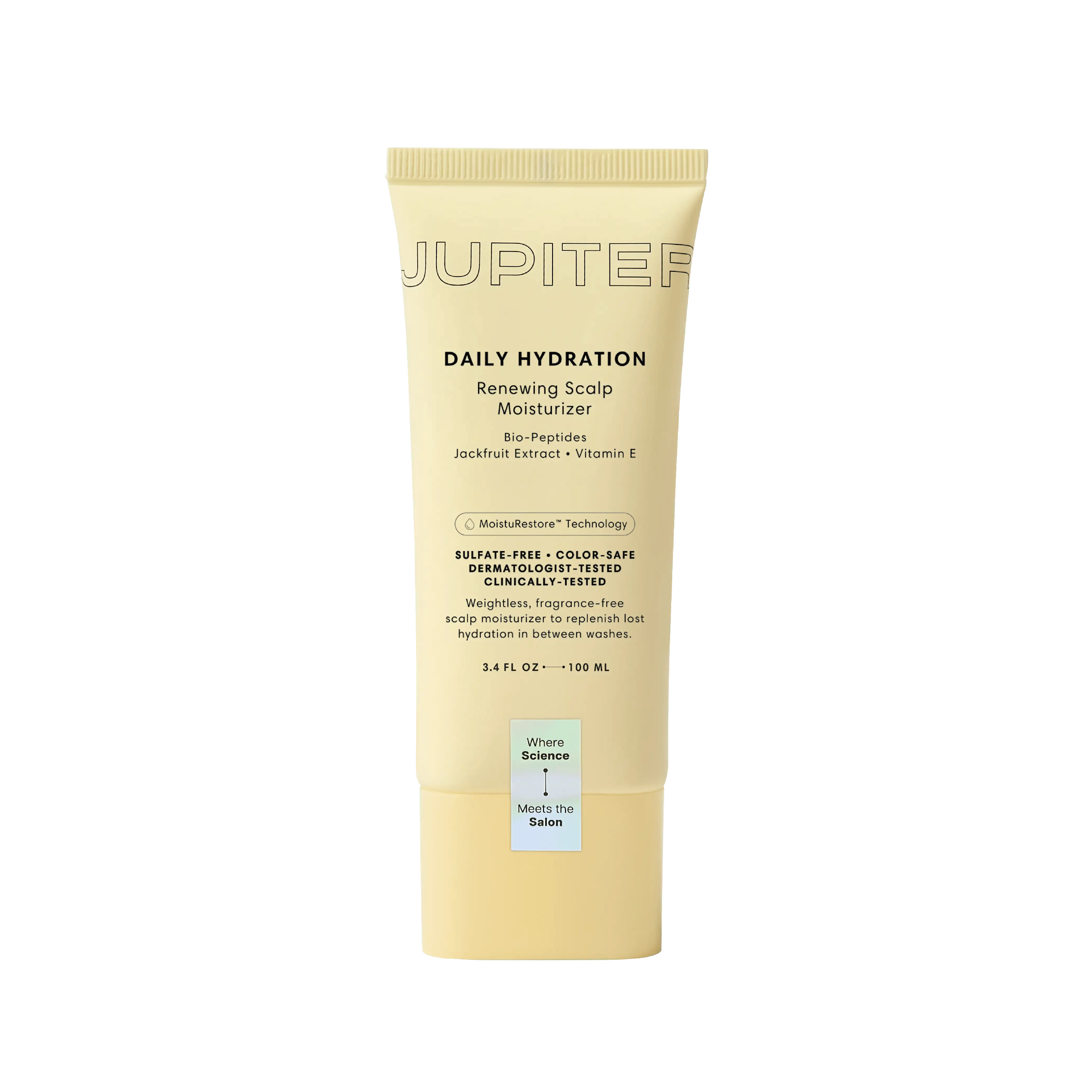 Jupiter Renewing Scalp Moisturizer for Dry, Flaky, Itchy Scalp, Fragrance-Free, Vegan, Sulfate-Free, Paraben-Free