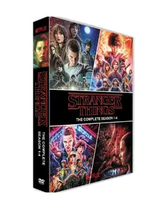 Stranger Things: The Complete Series TV Series Seasons 1-4, 12-Disc Set [DVD], English Subtitles, Halloween Collectors Edition Horror