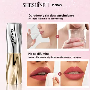 SHESHINE NOVO-Matte Lips That Don't Suck the Life Out of You. ‍ Hydrating Formula, Velvet Finish Matte Lips That Don't Suck the Life Out of You. ‍ Hydrating Formula, Velvet Finish