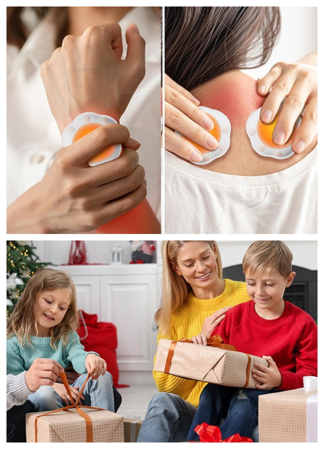 [2-Pack Cat Paw] GAIATOP Hand Warmers for Women, 13H Long-Lasting Rechargeable Pocket Heater, Lovely Gift for Her