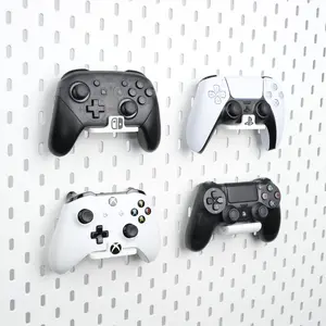 Pegboard Controller Holder Compatible with IKEA SKADIS Gaming Controller Stand Wall Mount for Switch Pro Controller Xbox Wireless Controller PS5 PS4 PS3 PS2