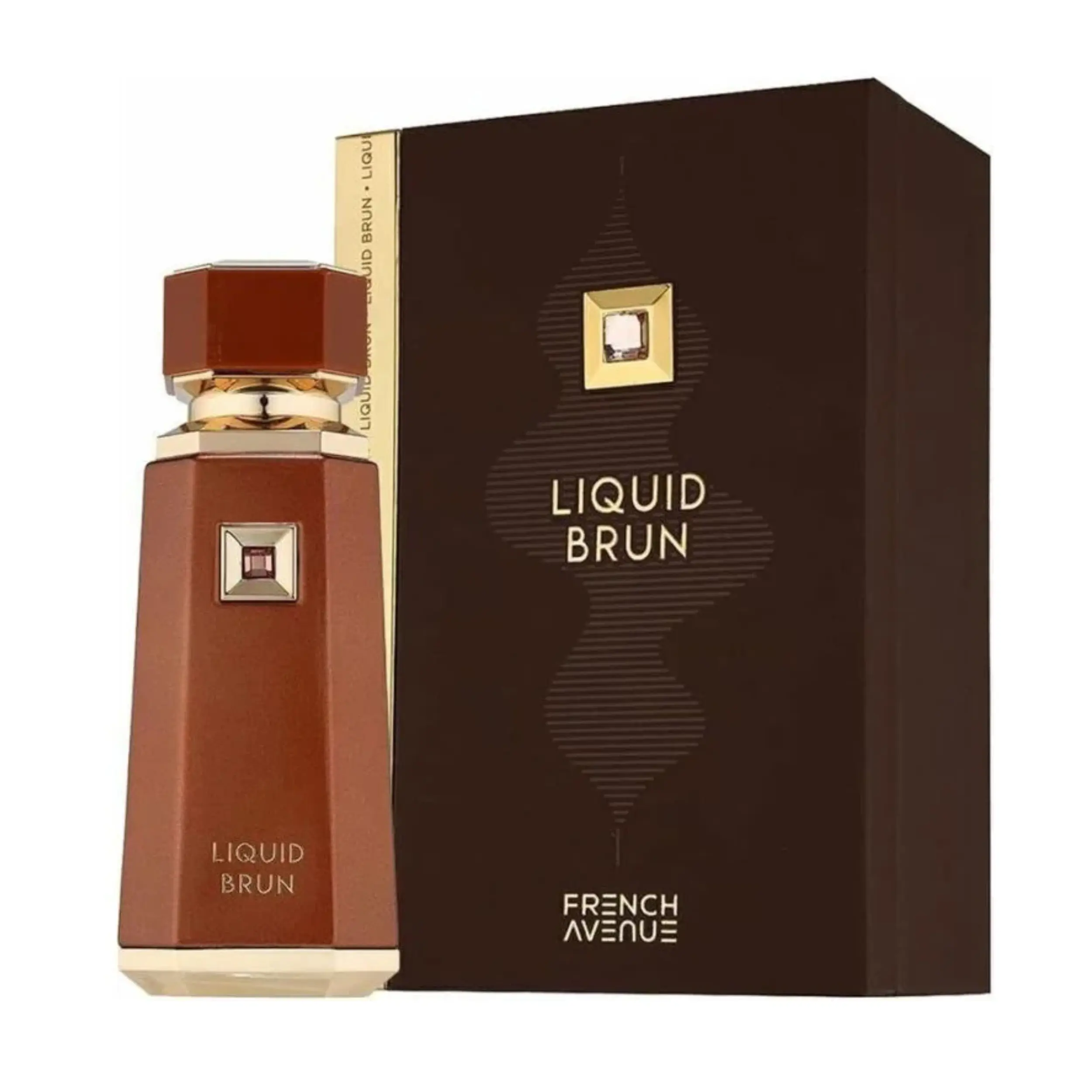 Fragrance World Liquid Brun Eau de Parfum | Warm Spicy & Floral Amber Musk Scent for Women | Powdery Perfume for Adults, Single Item - 3.4 fl.oz, Fragrances, Vanilla Scents, Flowers, Signature Scent