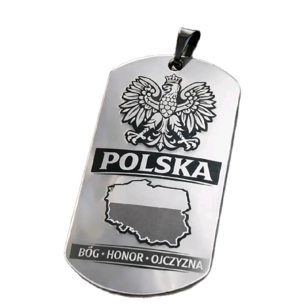 Polish military dog tag
