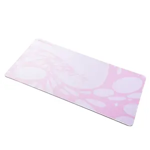 GravaStar Large Gaming Mouse Pad with Non-Slip Rubber Base,Stitched Edge,Desk mat for Laptop,Computer & PC, Wristing Pad for Gamer,Office & Home, 31.5 * 15.7 inch - Pink