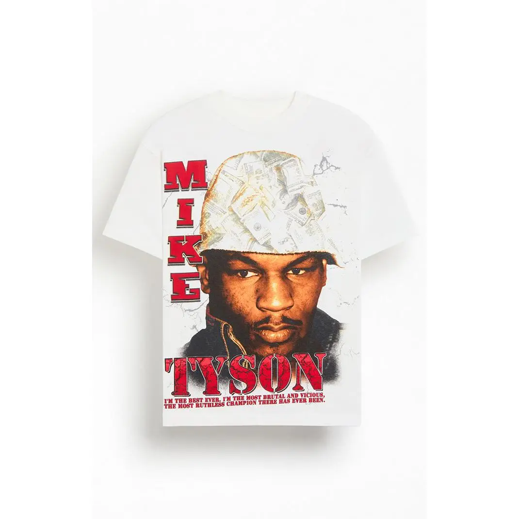 PacSun Men's Mike Tyson Rich Thinking T-Shirt - Multicolor