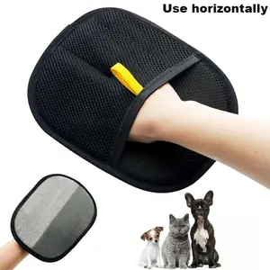 Pet Hair Removal Gloves – Reusable Electrostatic Cat & Dog Hair Remover for Couch, Furniture, Carpet & Car Seats