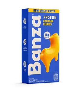 Banza Wheat Cheddar Elbows Mac & Cheese - High Protein Pasta 5.5 oz