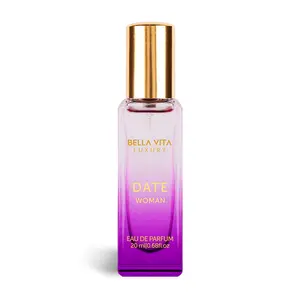 BellaVita Luxury's Date - 20 ml | Mini Perfume for Women | Pink Pepper, Red Fruit & Jasmine | Fruity & Spicy | Long Lasting - 0.7 Fl.oz.