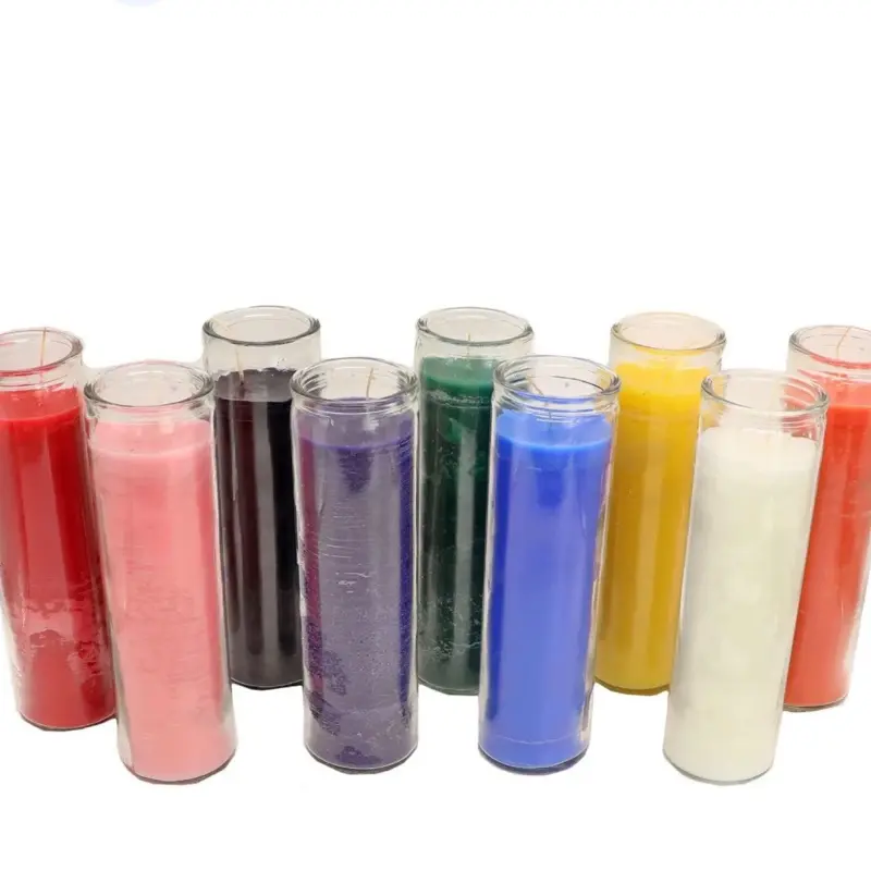 7 day spiritual candles hand poured No smoke No tears