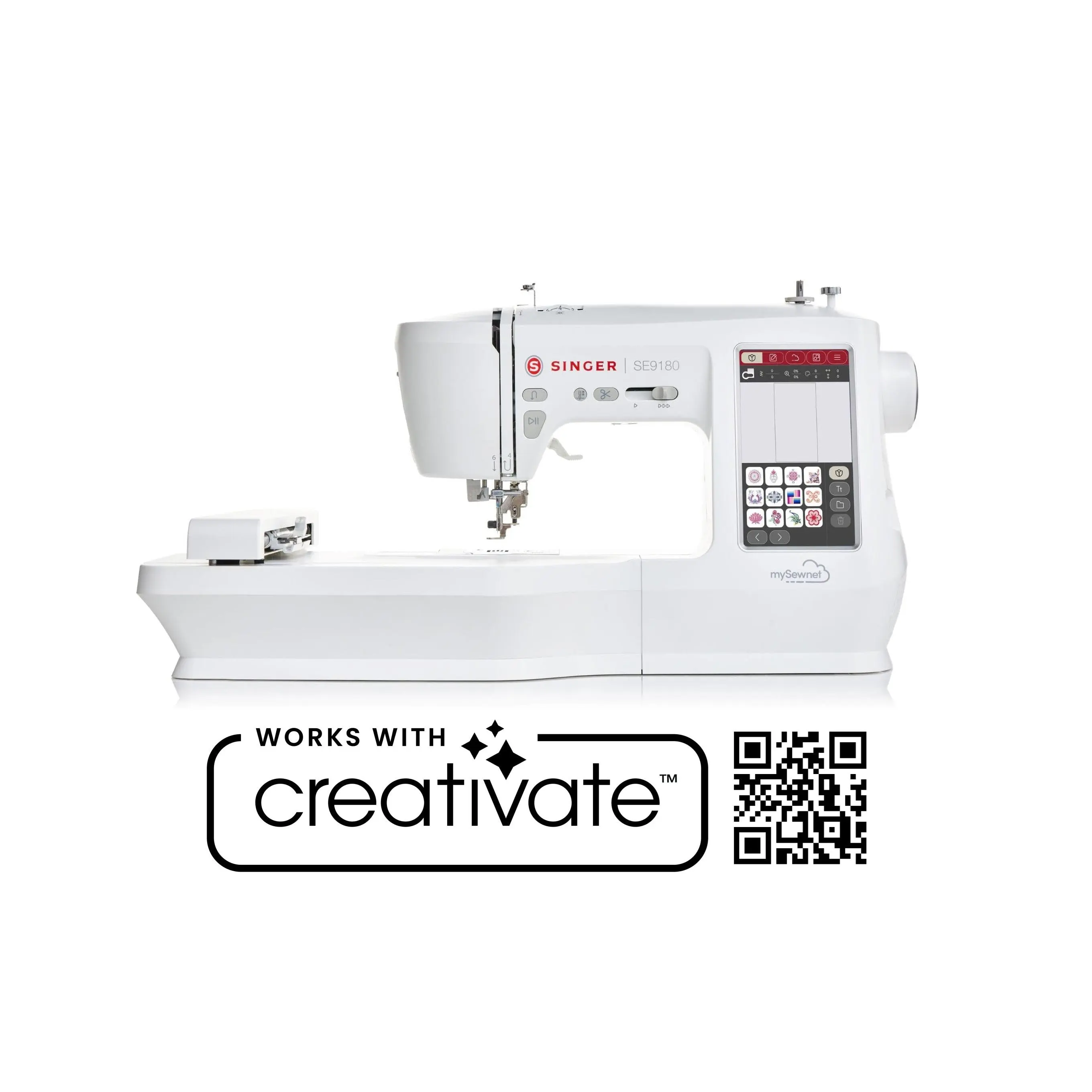 Singer SE9180 7x5 Wi-Fi & USB Sewing and Embroidery Machine