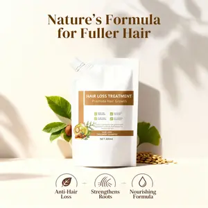 Anti-Hair Loss Shampoo with Plant Essence Hydrolyzed Oat Protein & Platycladus Orientalis Leaf Extract for Fuller Stronger Hair