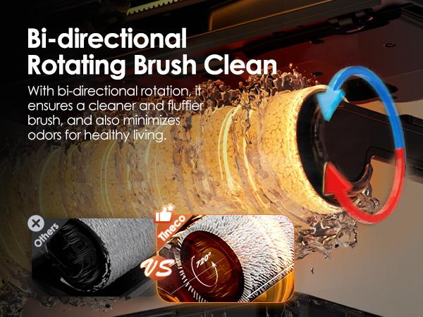 Tineco FLOOR ONE S6 Stretch Steam Corded Wet Dry Vacuum Steam Mop All-in-One, Tineco BoostSteam, 320℉ High-temp Steam Cleaning, 180° Lay-Flat, Anti-Tangle Design, FlashDry Self-cleaning