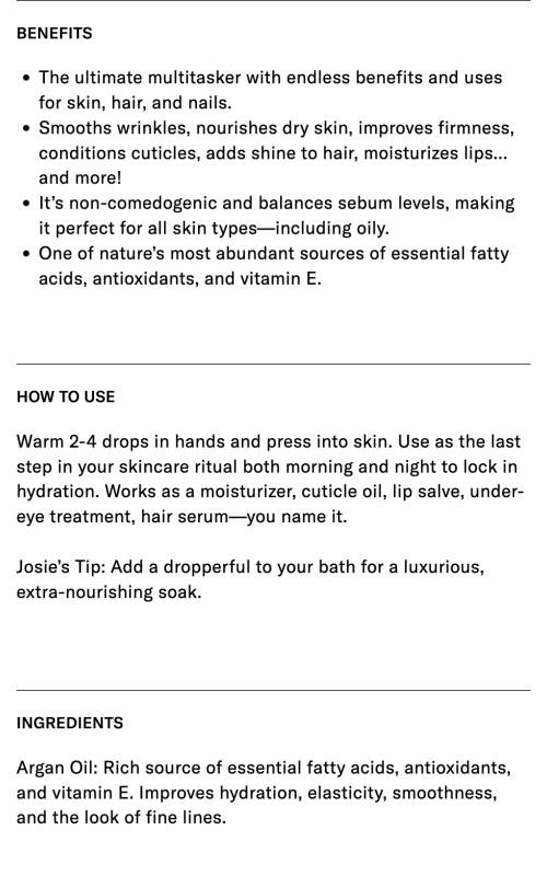 The Original 100% Pure Organic Argan Oil Travel Size