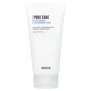 Rovectin Pore Care Tightening Cleansing Foam, 5.07 fl oz (150 ml)