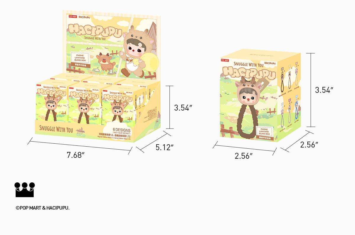 [Spanish]-HACIPUPU Snuggle With You Series – Caja Sorpresa de Correa para Teléfono