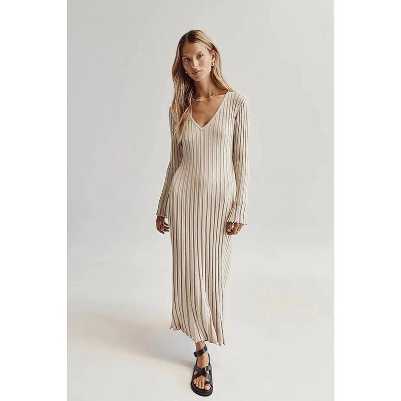 Personalized Women's Knitted Fashion Dress