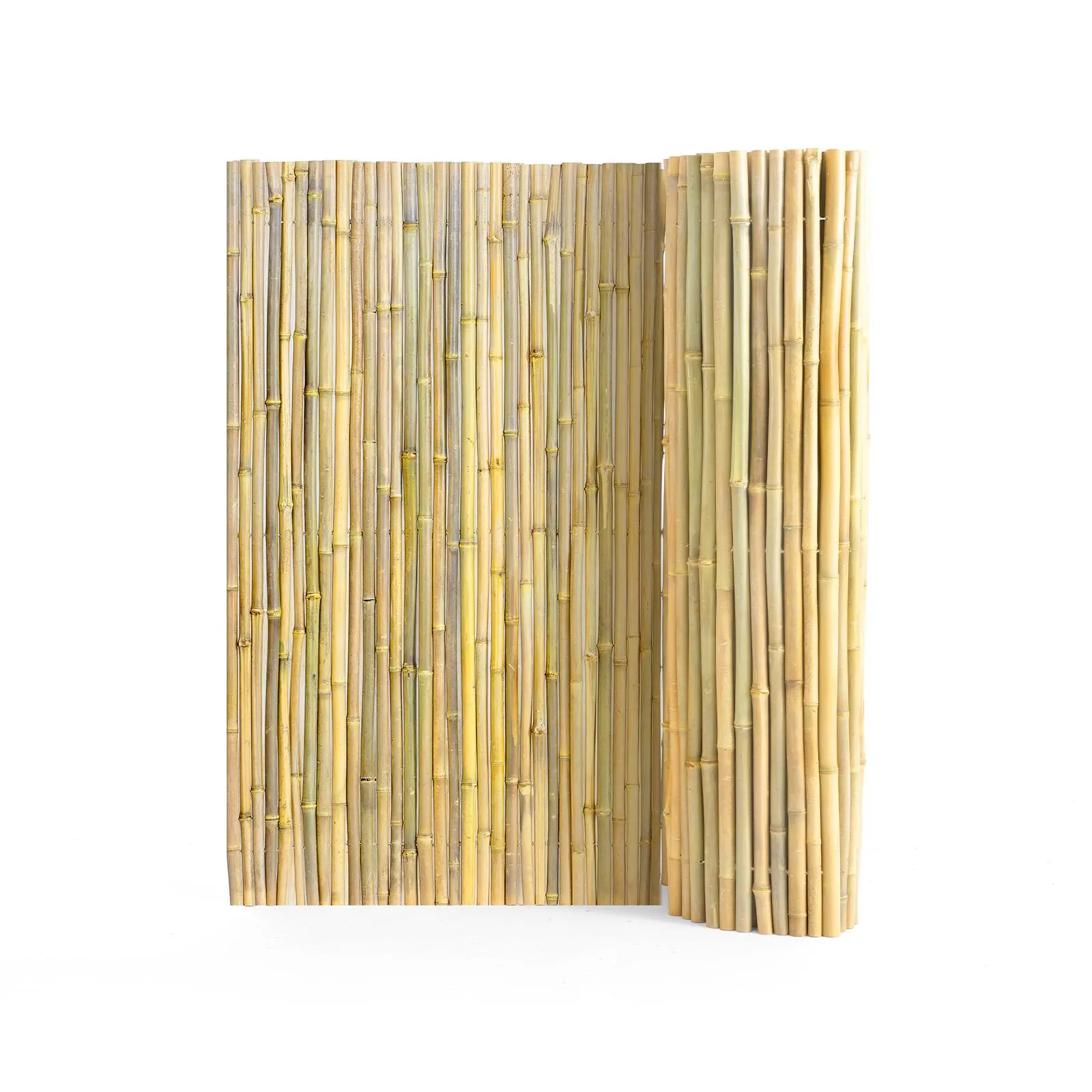 【SummerFinds】VEVOR Natural Rolled Bamboo Fence,  Eco-Friendly Bamboo Privacy Fence 4 ft H x 6 ft L x 0.75 in D. , Decorative Bamboo Privacy Screen for Garden, Backyard, Balcony, Patio, Pool Side