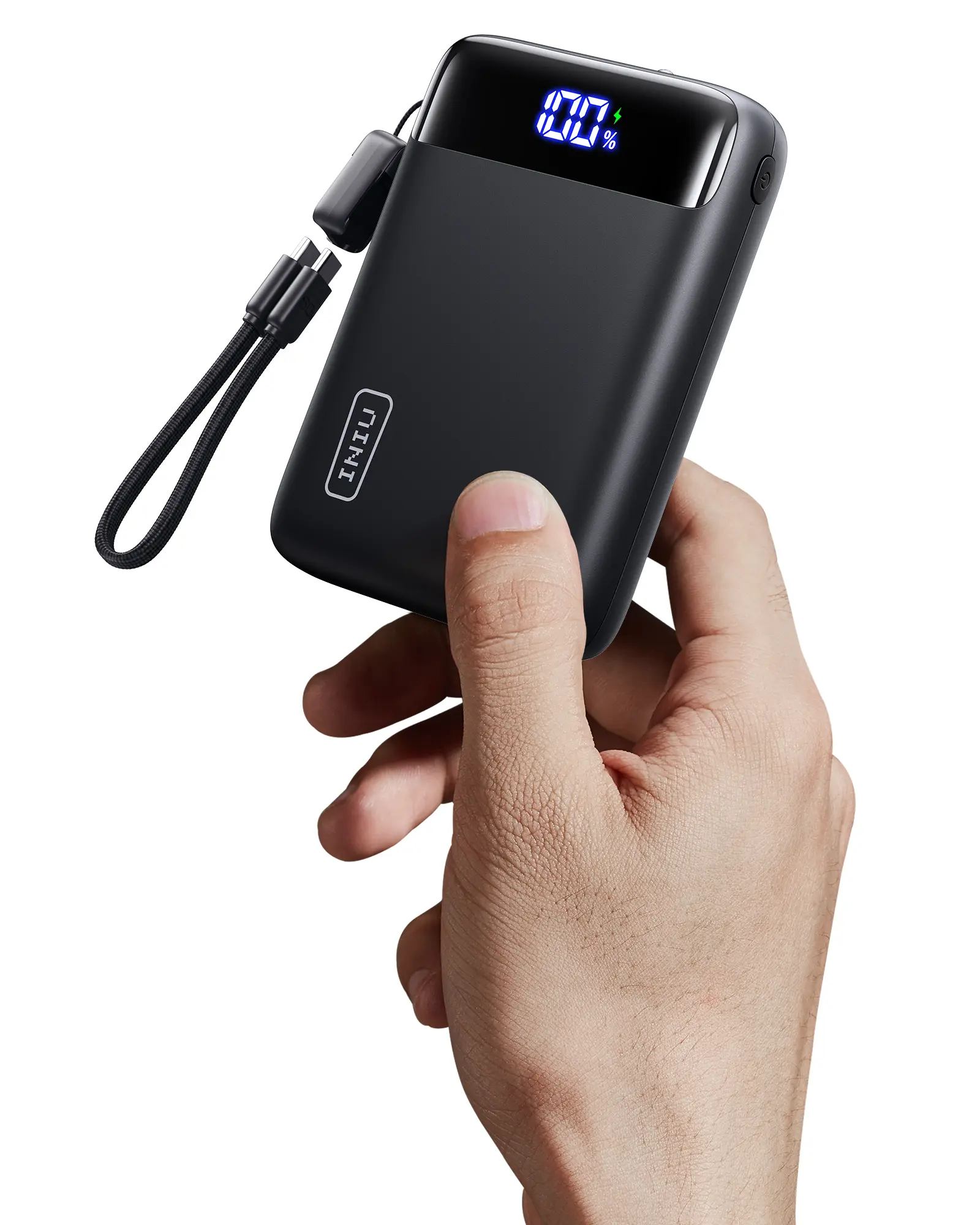 INIU 20000mAh Power Bank 22.5W Fast Charging Portable Charger USB C In & Out PD 3.0 QC 4.0 LED Display Compatible with iPhone 17 16 15 14 13 12 Pro Samsung Google LG iPad Tablet Black,summerwins,back to school